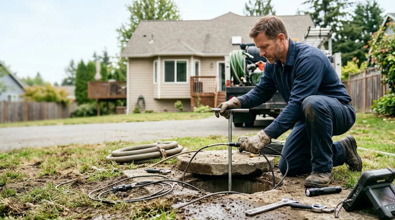 Septic Tank Pumping in Mcchord Afb, WA